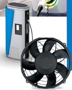 ebm-papst W3G300 Series Guide Vane EC Axial Fan